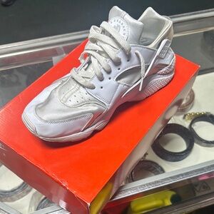 Kids White Nike Sneakers